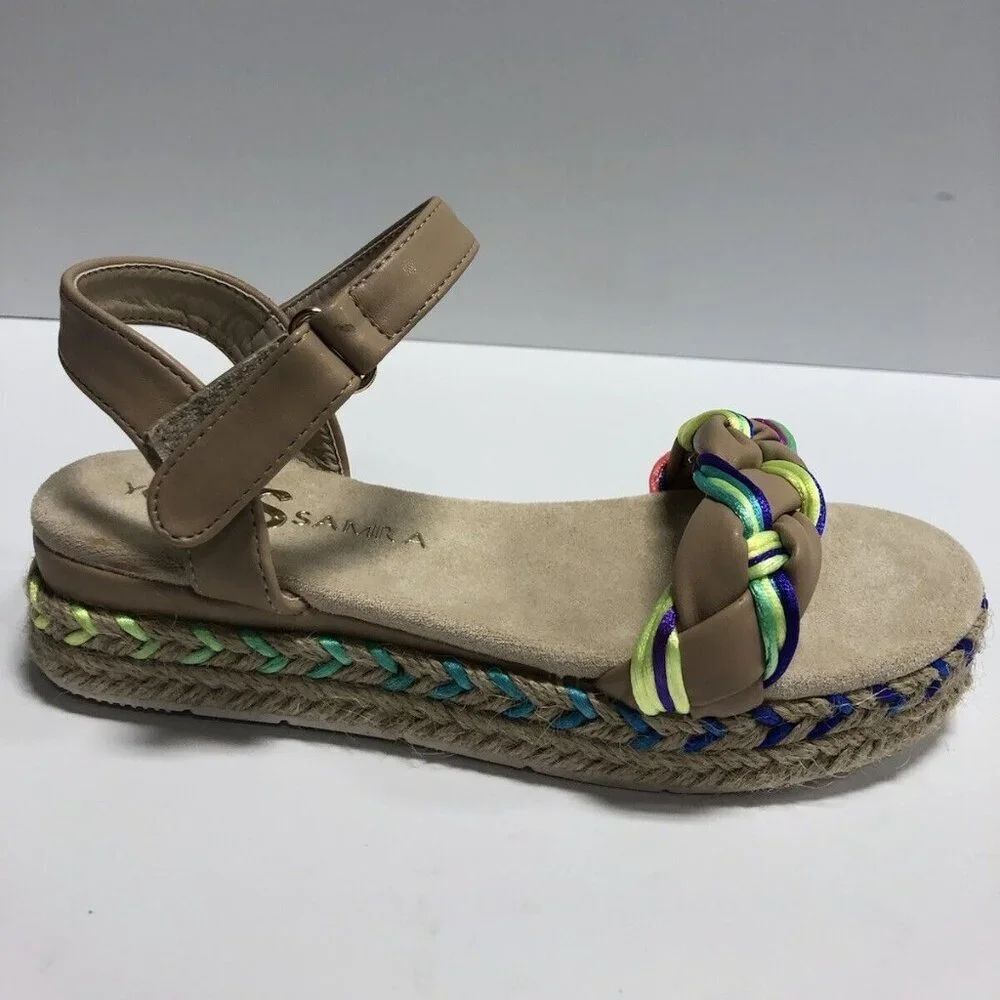 Yosi Samara Kids’ Miss April, Strappy Sandals, Girls’ Size 1